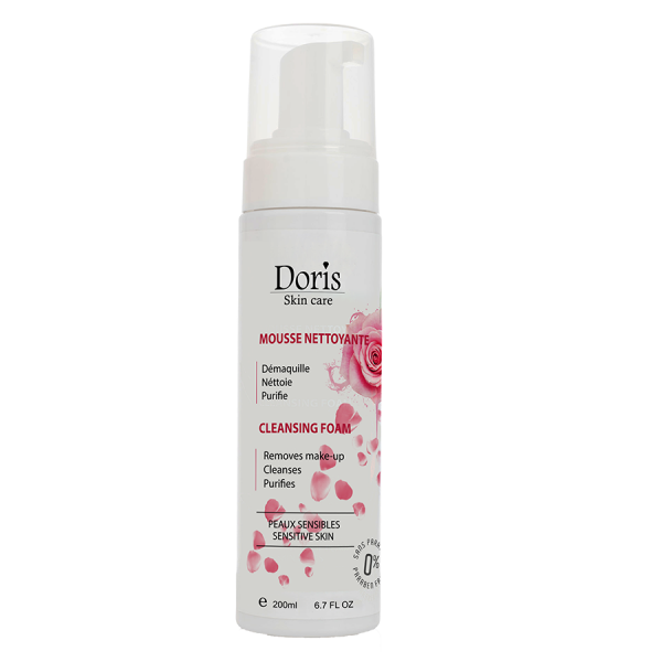 Doris - Mousse Nettoyante Sans Brosse peaux sensibles - 200 ml