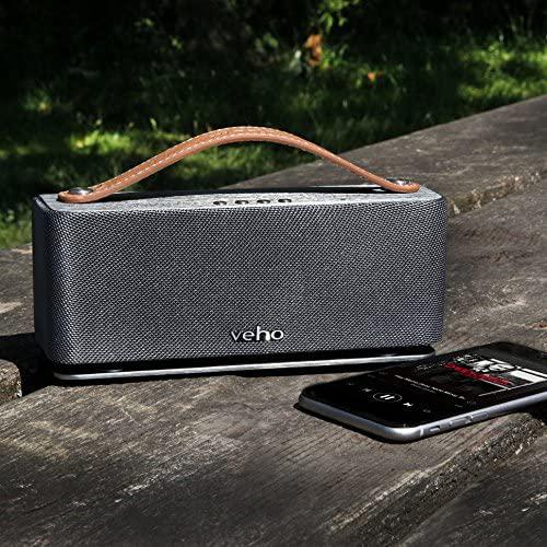 Veho Mode Retro Wireless Bluetooth Speaker with Microphone