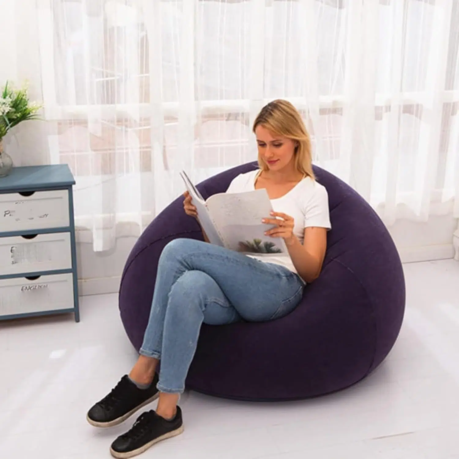 Pouf Gonflable