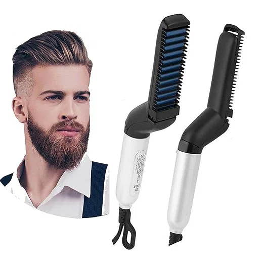 Lisseur Barbe & Cheveux Homme - Peigne électrique - Modelling Comb