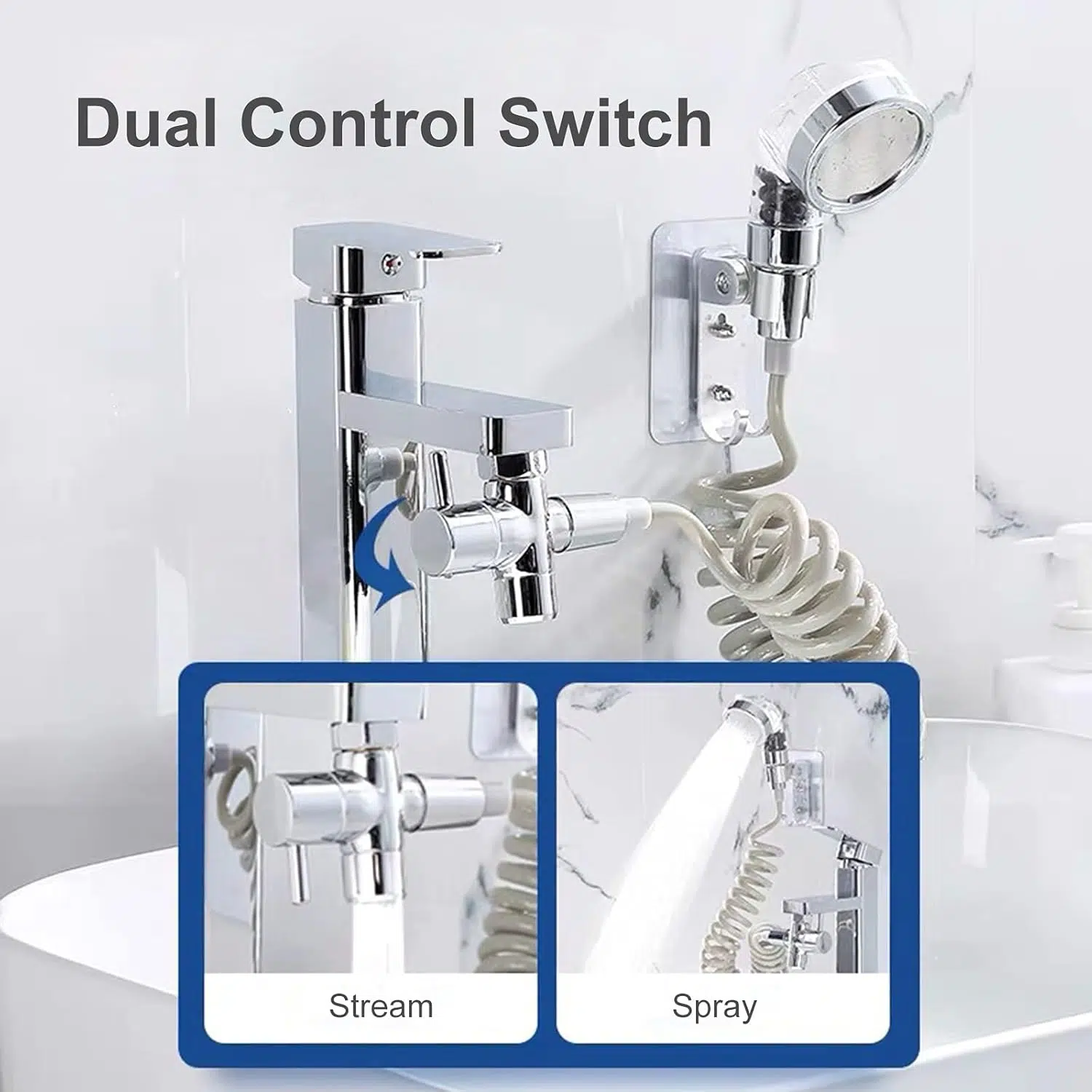 Douchet de lavabo à 3 Modes | شطاف حمام بثلاثة أوضاع