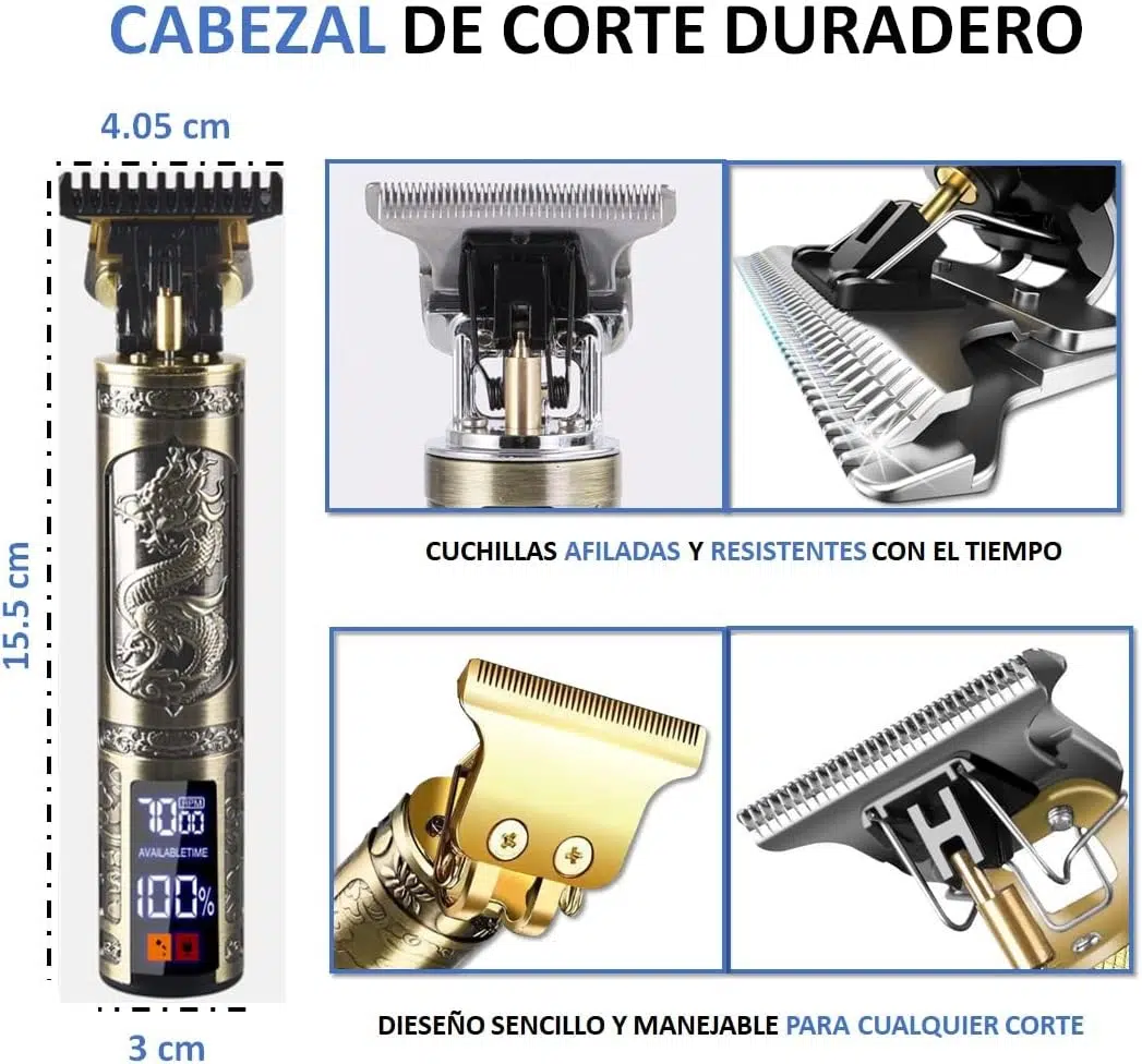 Daling Professionnel Hair clipper with screen