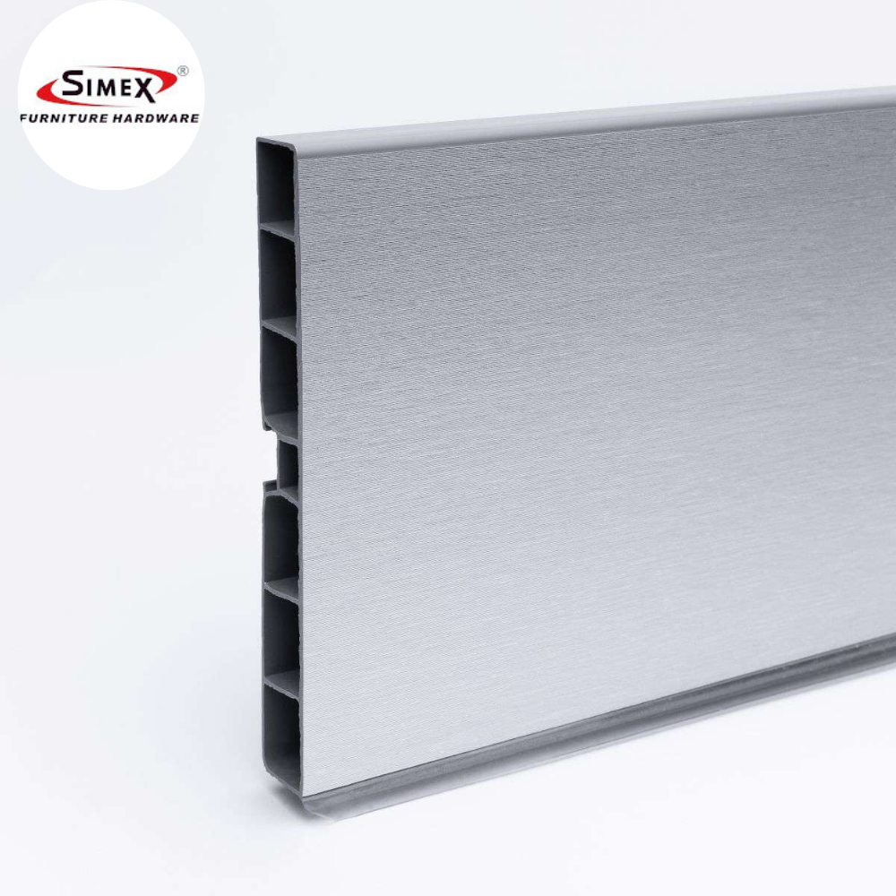 Plinthe PVC Chromé 15 cm / 4M Finition Moderne & Élégante ✨