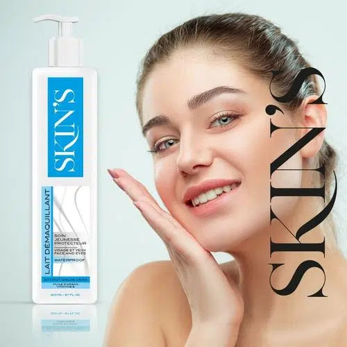 Lait Démaquillant 0% Parabène Skin's- 200ml