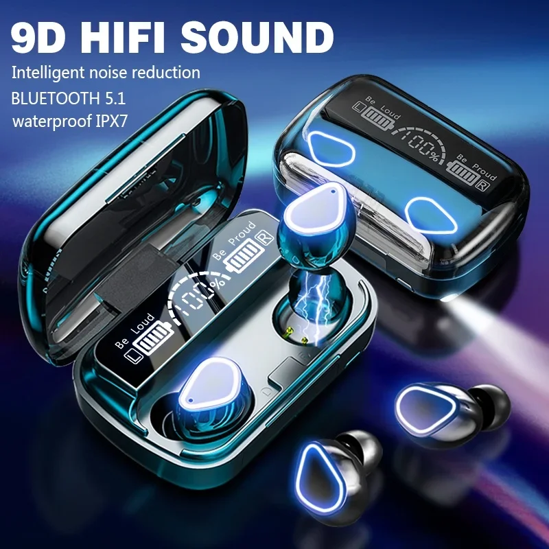 Écouteurs Bluetooth M30 TWS Noir