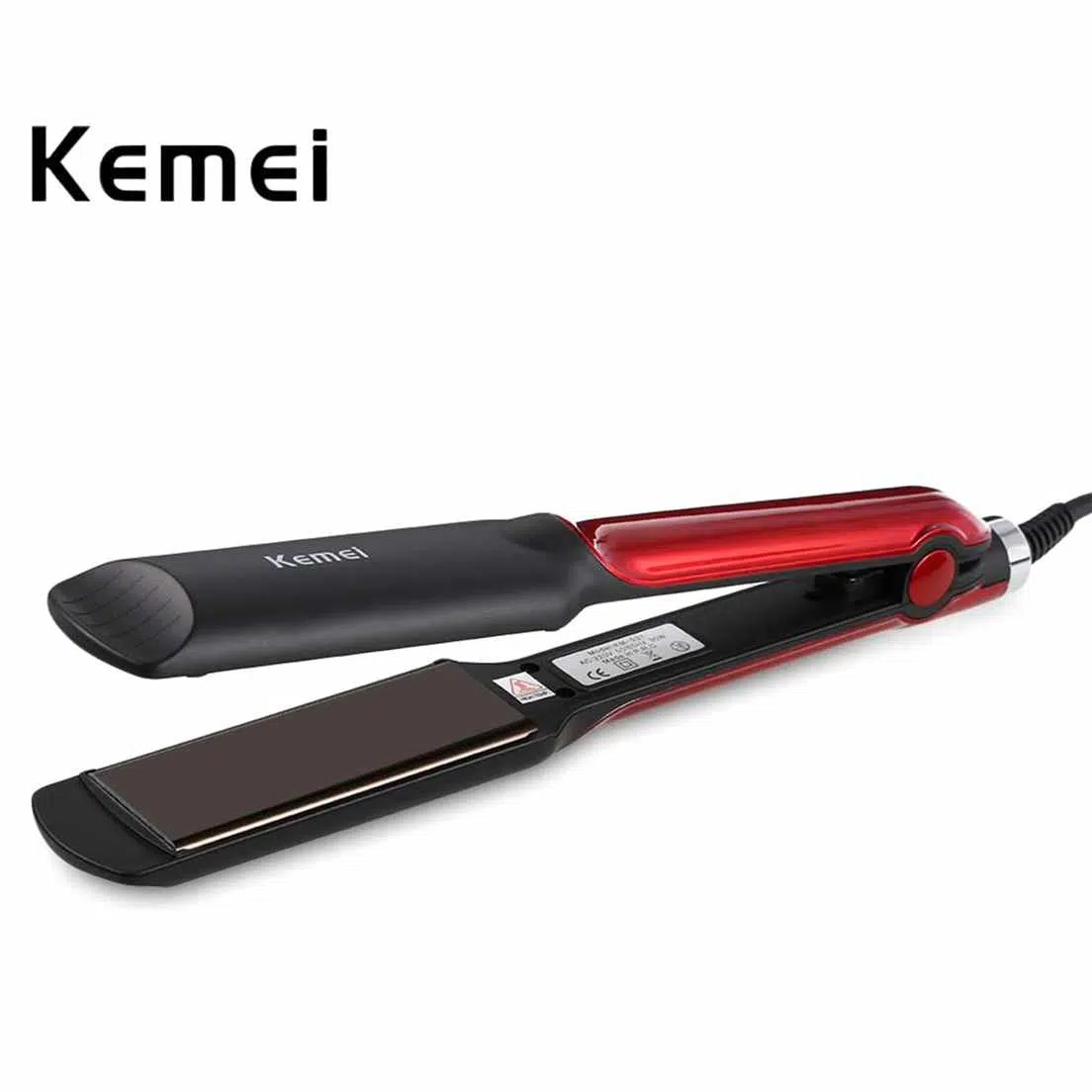 Plaque Cheveux Lissante Céramique Professionnel KEMEI KM-531