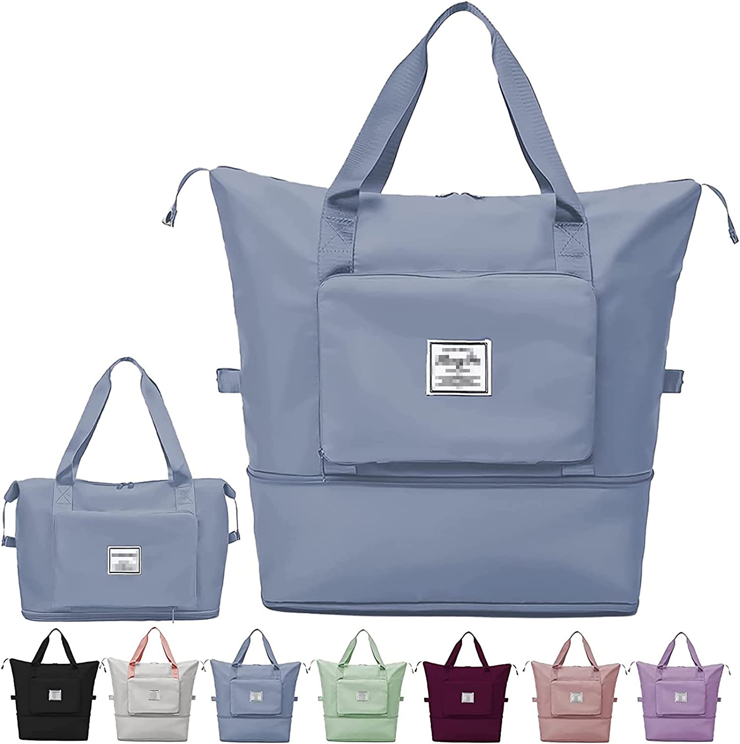 Sac de voyage pliable de grande capacité Sac fourre-tout ROSE