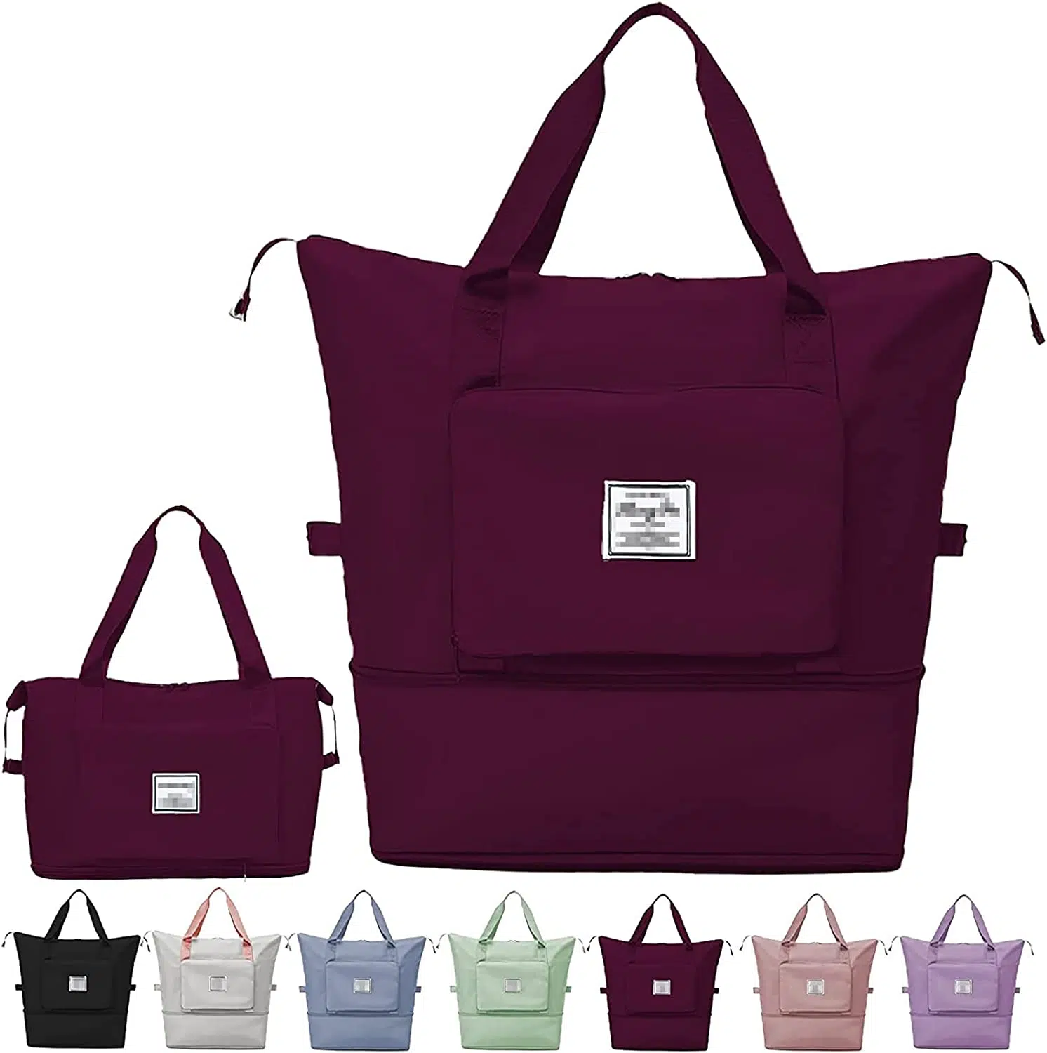 Sac de Voyage pliable de grande capacité Multicouleur
