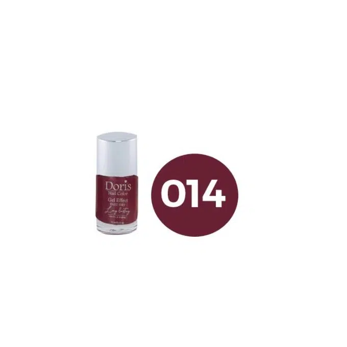 Vernis a Ongles Effet Gel DORIS  Brillant - 12ML