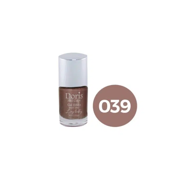 Vernis a Ongles Effet Gel DORIS  Brillant - 12ML