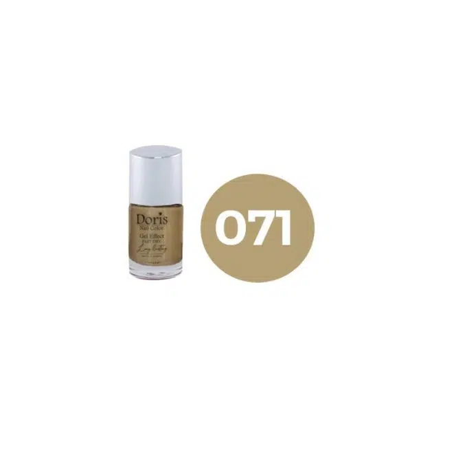 Vernis a Ongles Effet Gel DORIS  Brillant - 12ML
