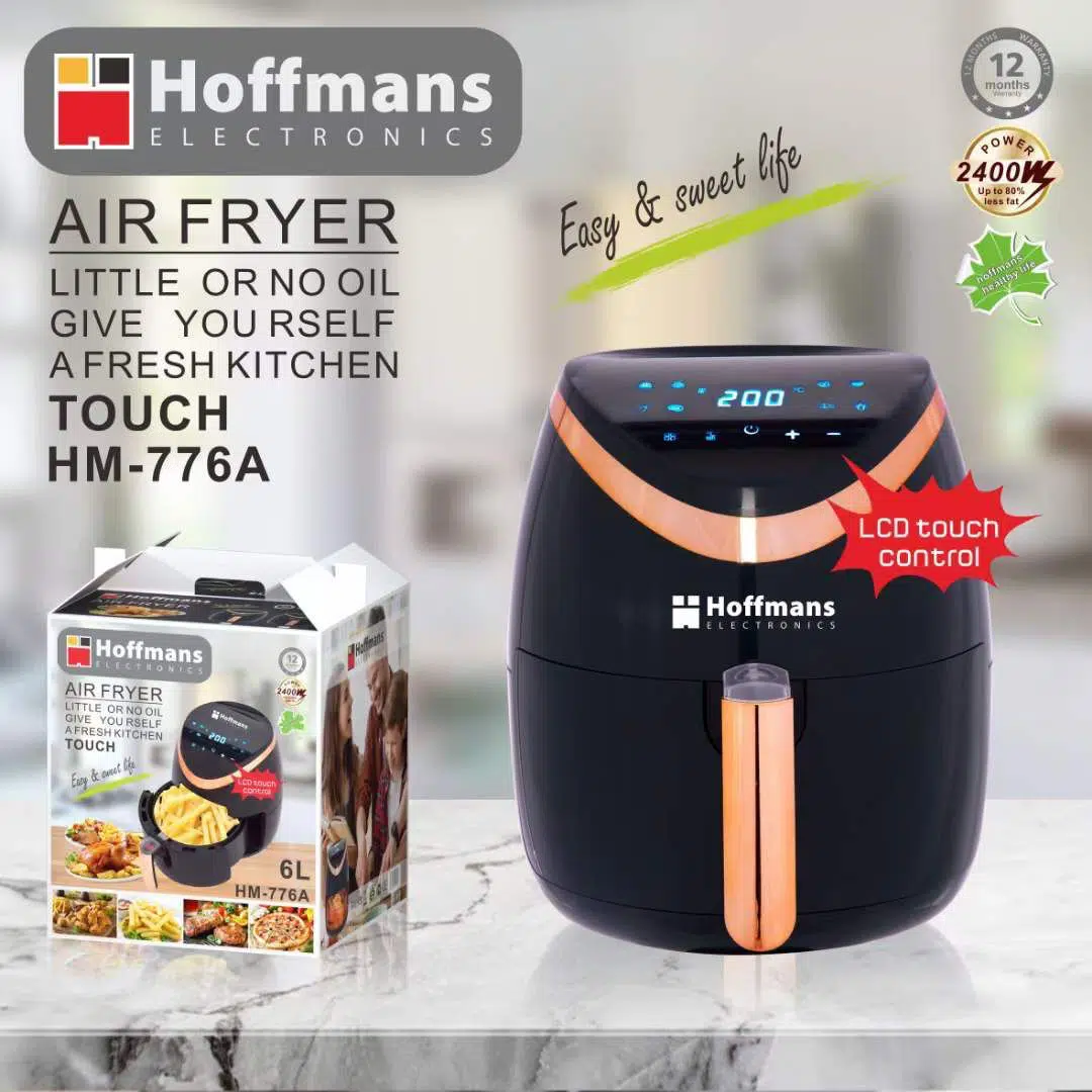 Airfryer 6lt hoffman 2400 watt