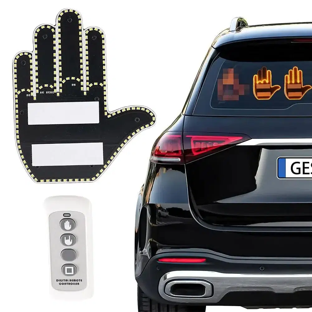 Lumière doigt signalétiques