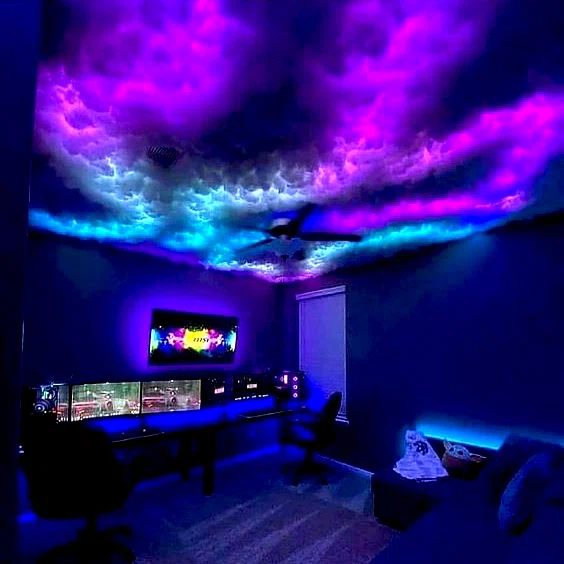 Nuage led Gaming Room -  -  Package سقف الغيوم