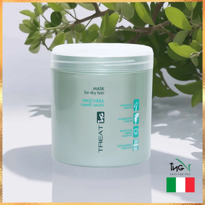 Masque Cheveux Secs - Lissant & Démêlant- 1 Kg- ING