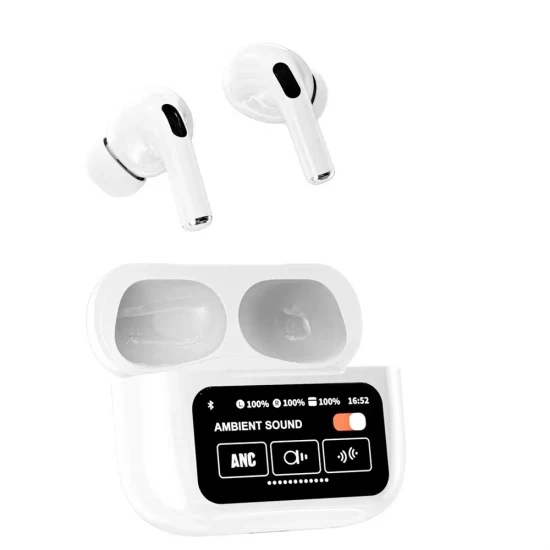 Ecouteur Bluetooth avec Ecran tactile-Blanc