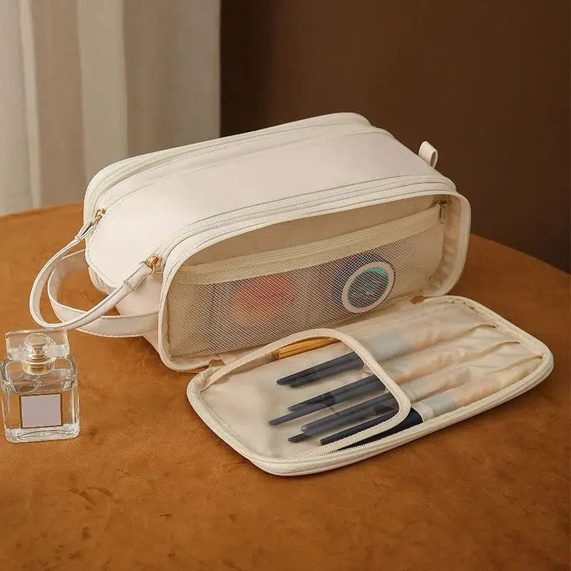 Trousse de maquillage Portable de grande capacité -Sac à cosmétiques