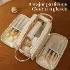 Trousse de maquillage Portable de grande capacité -Sac à cosmétiques
