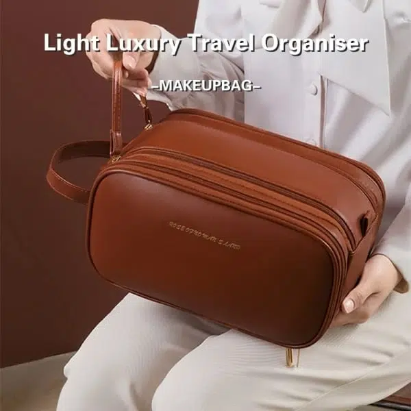 Trousse de maquillage Portable de grande capacité -Sac à cosmétiques