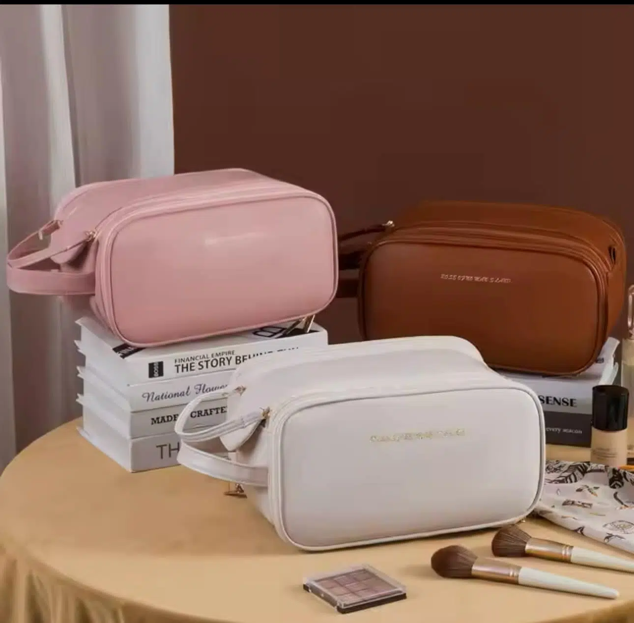 Trousse de maquillage Portable de grande capacité -Sac à cosmétiques