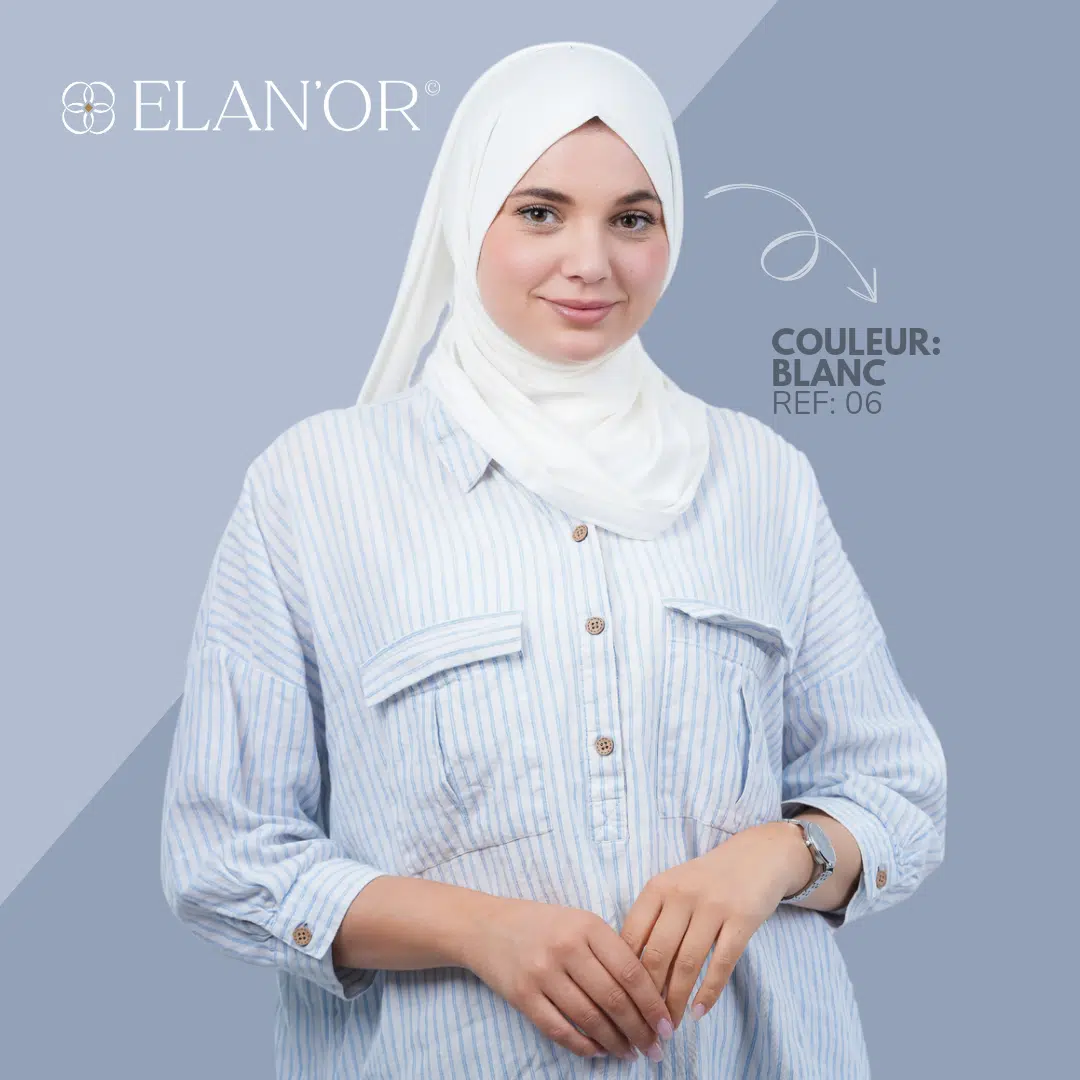 Foulard Cotton Premium  Hijab -Echarpe femme  180x70cm