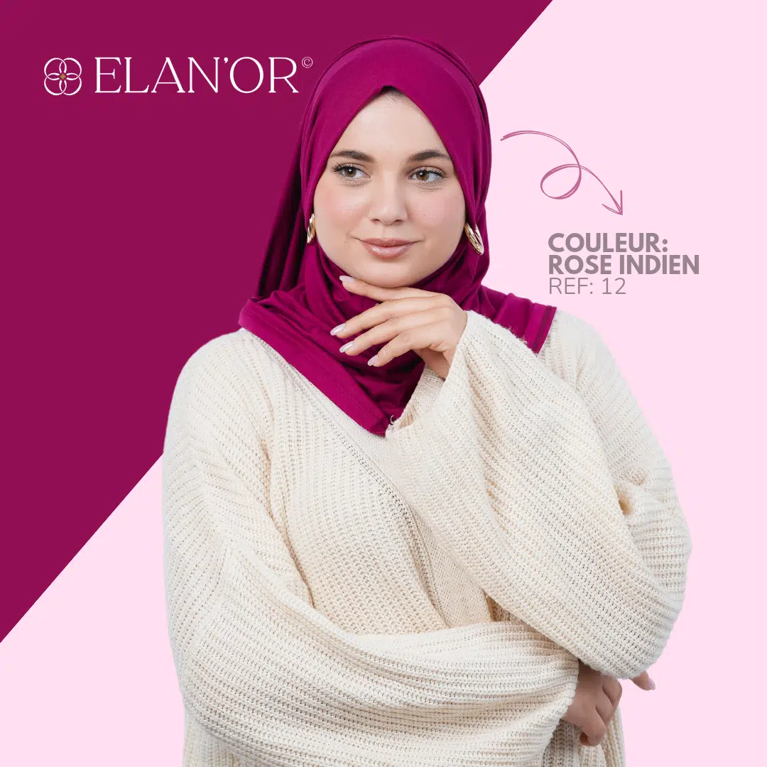Foulard Cotton Premium  Hijab -Echarpe femme  180x70cm