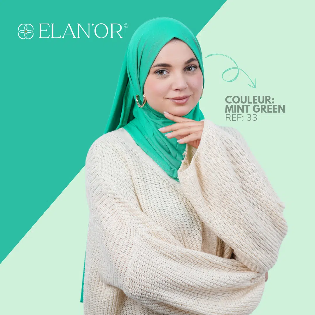 Foulard Cotton Premium  Hijab -Echarpe femme  180x70cm