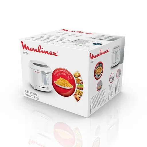 Friteuse Uno Blanc-AF203110 Moulinex