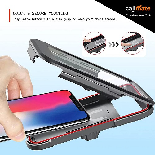 Support téléphone portable moto étanche