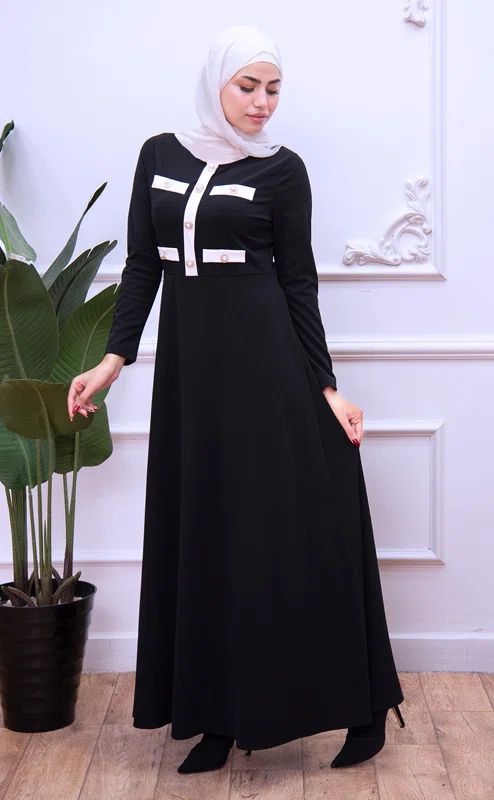Robe Amira  Voilée