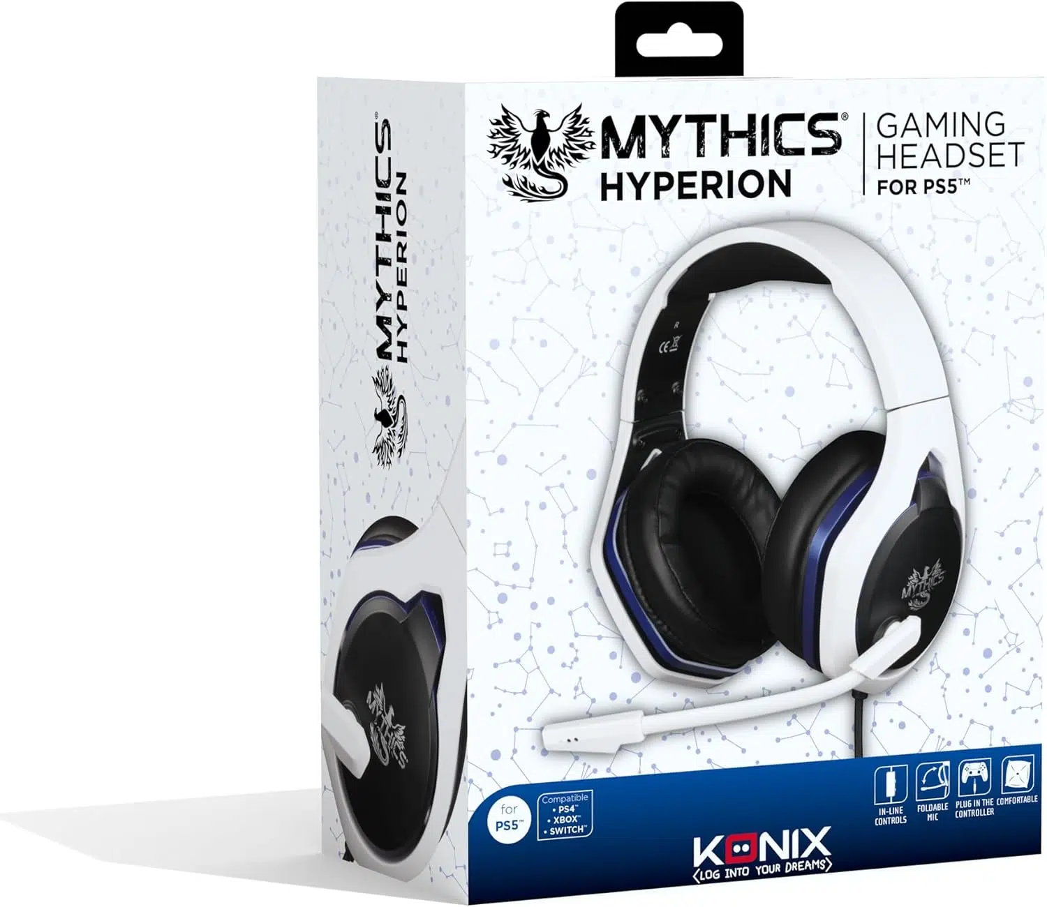 Casque Gamer PS5 - Konix HYPERION