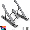 Laptop Stand, 8-Level Adjustable, 10-15.6 Inch Laptops, Tablets, Notebooks