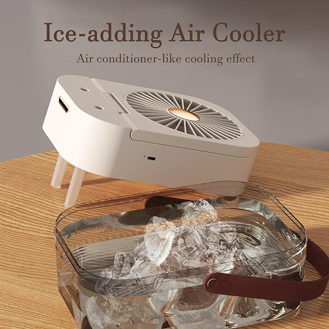 Humidificateur électrique avec ventilateur 3 en 1