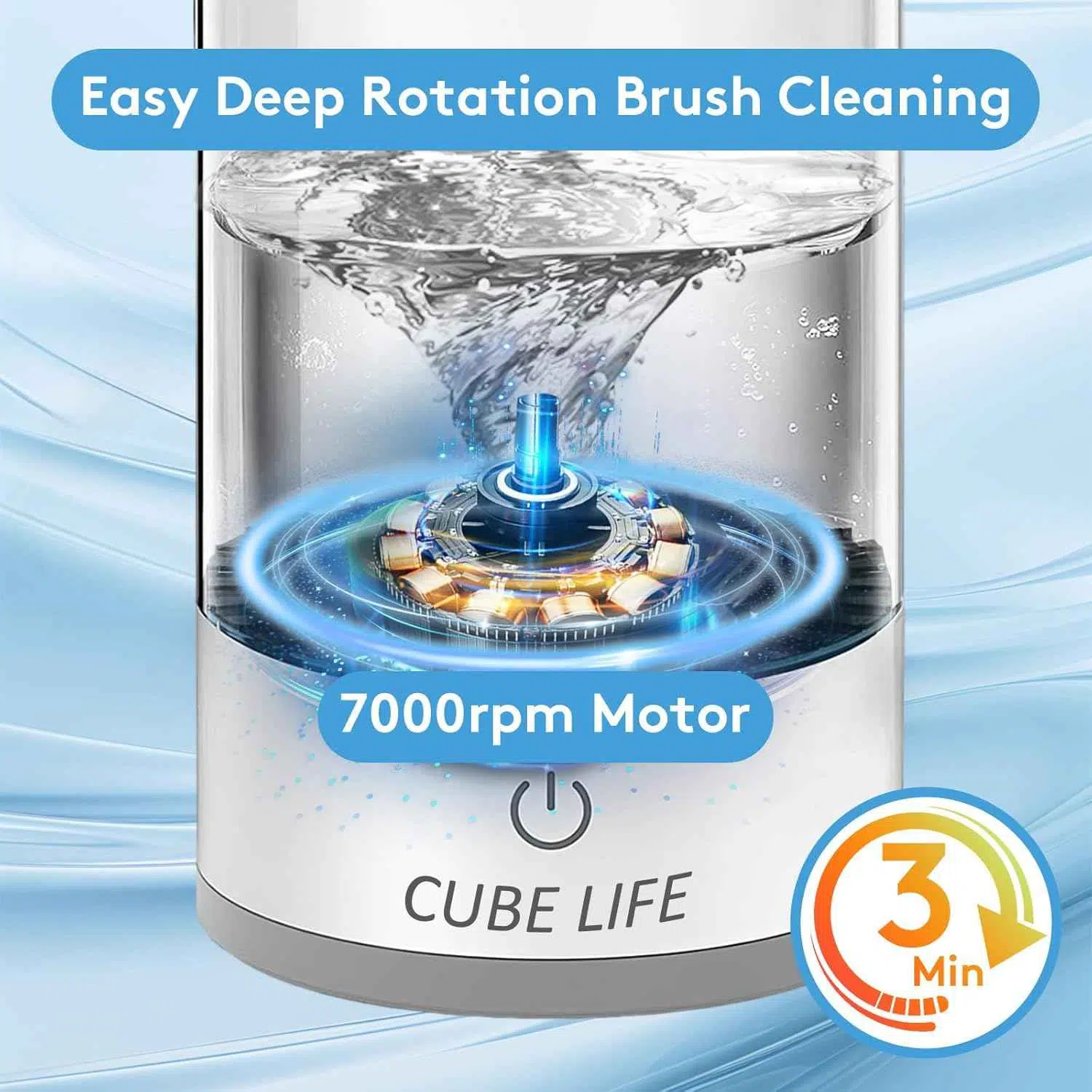 Machine de nettoyage de brosse de maquillage électrique  |جهاز تنظيف فرش المكياج
