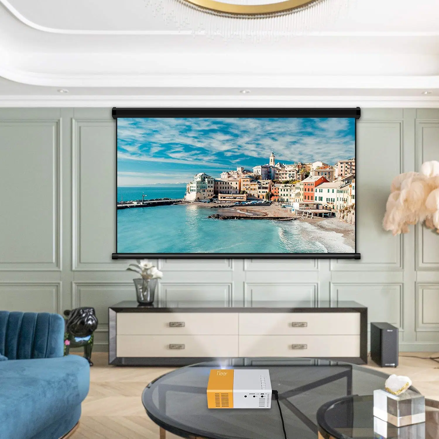 Nouveau projecteur 1080p home cinema جهاز عرض سينمائي منزلي