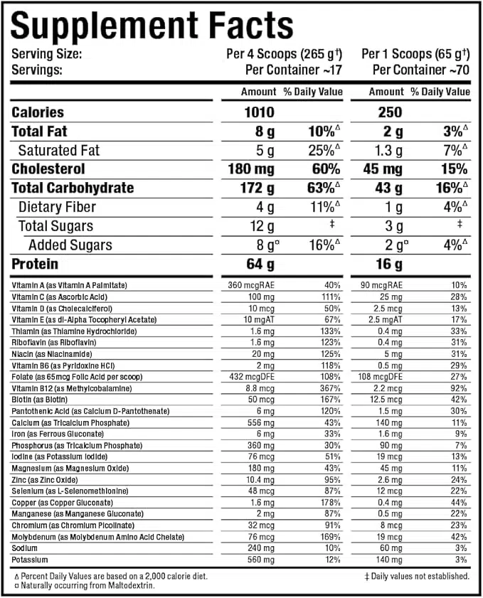 Allmax QUICKMASS – 4.54 KG