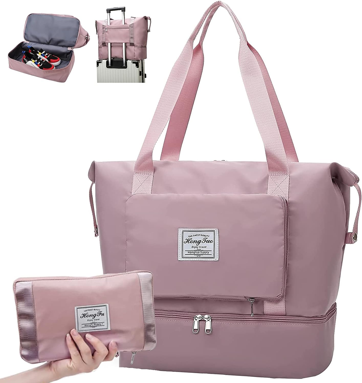 Sac de Voyage Pliable - Sac de Rangement de Grande Capacité