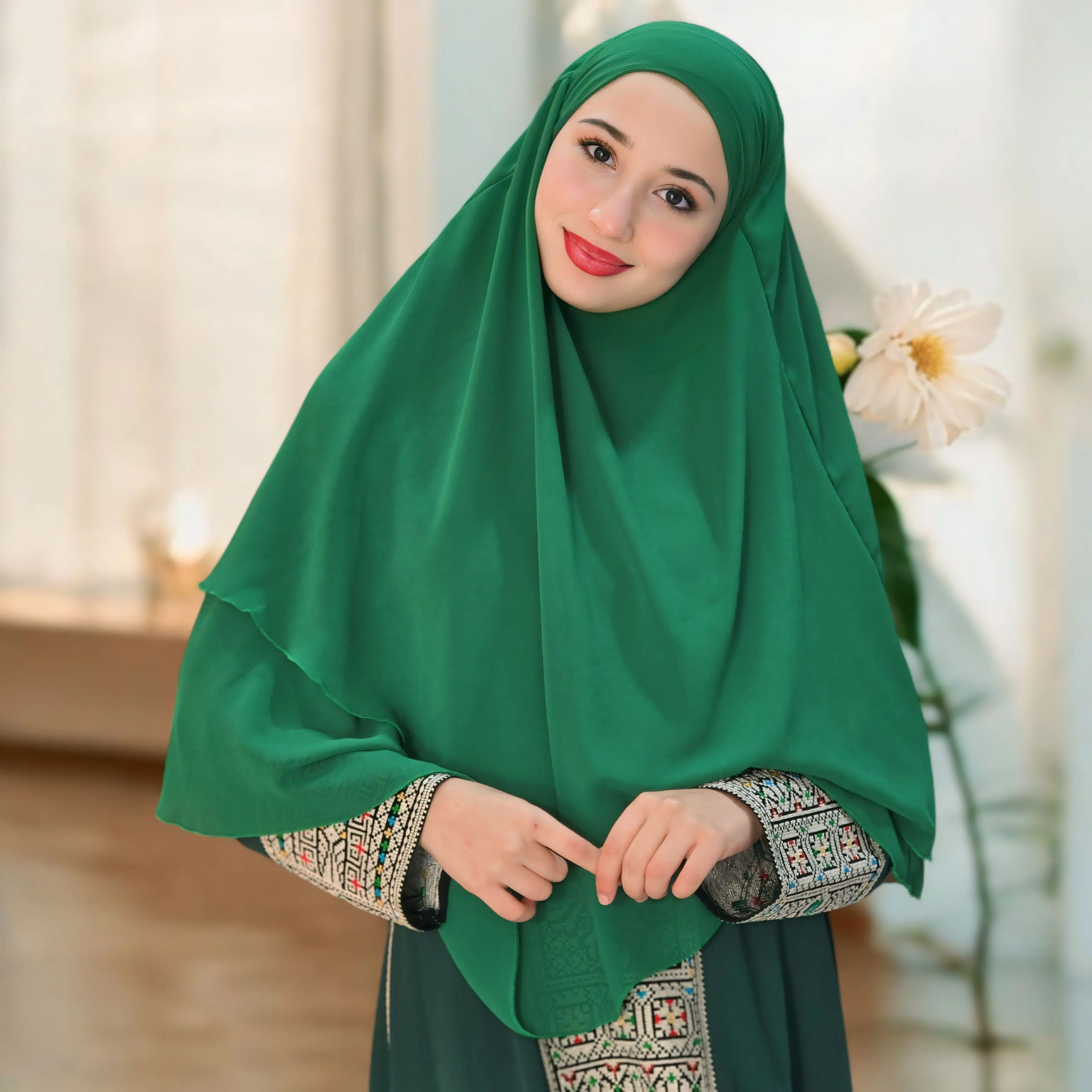 Hijeb Longue Vert Gazon