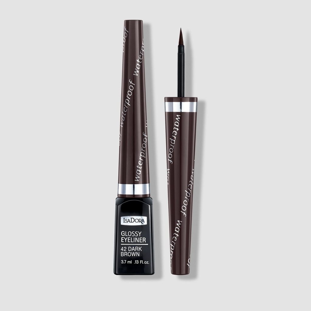IsaDora - Glossy Eyeliner 42 Dark Brown