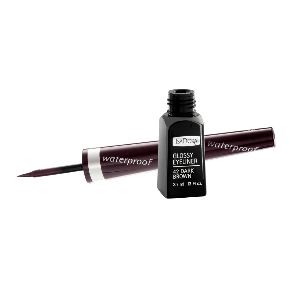 IsaDora - Glossy Eyeliner 42 Dark Brown