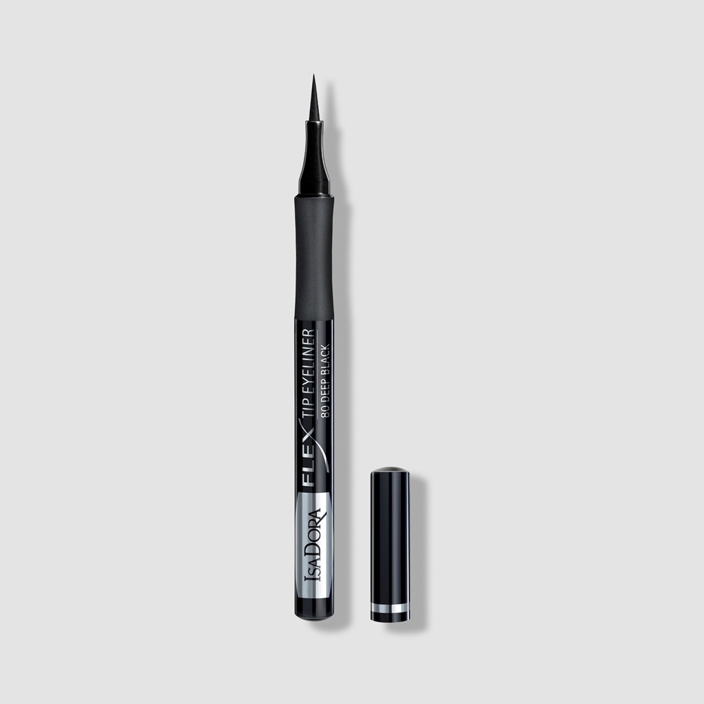 IsaDora - Flex Tip Eyeliner 80 Deep Black