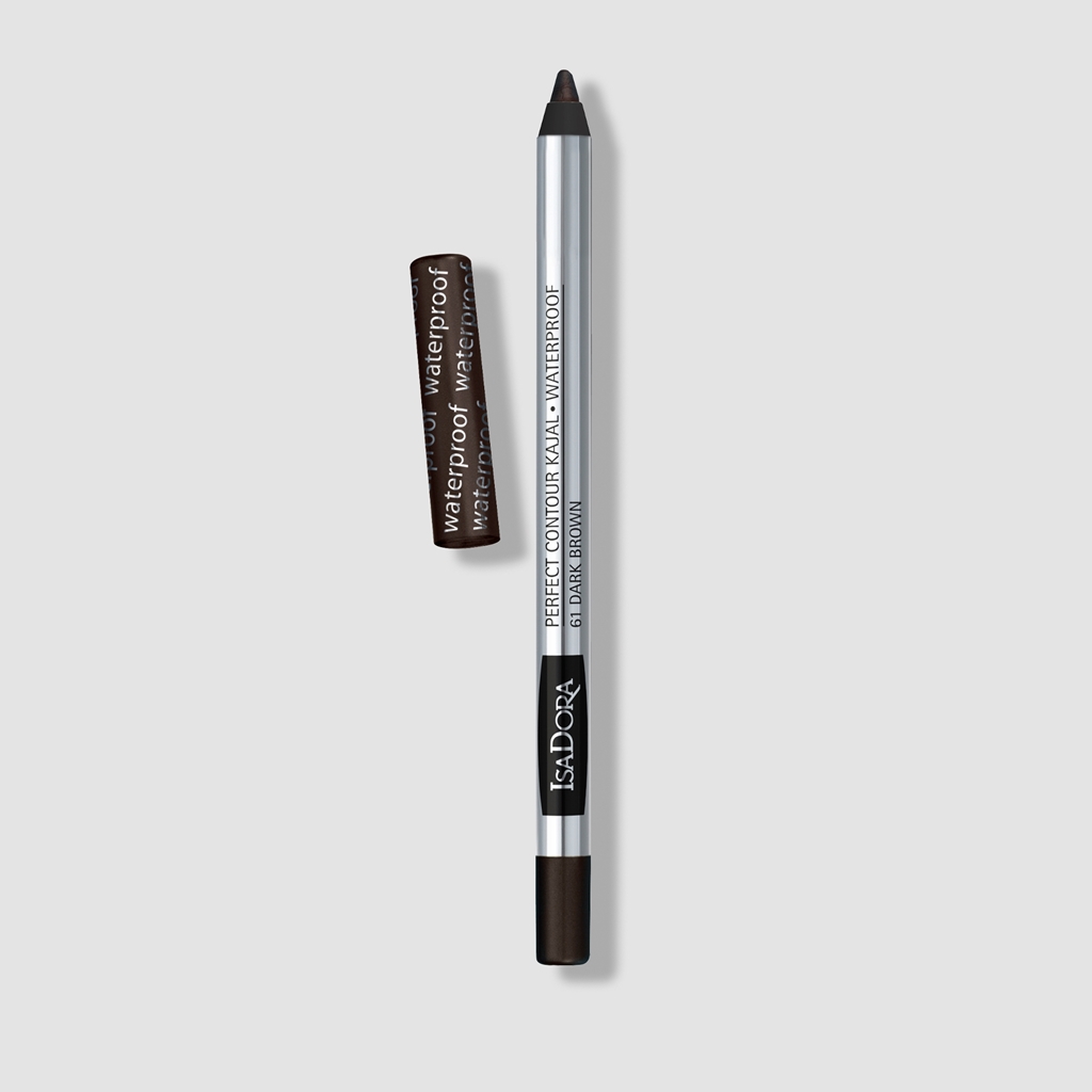 IsaDora - Perfect Contour Kajal Waterproof 61 Dark Brown