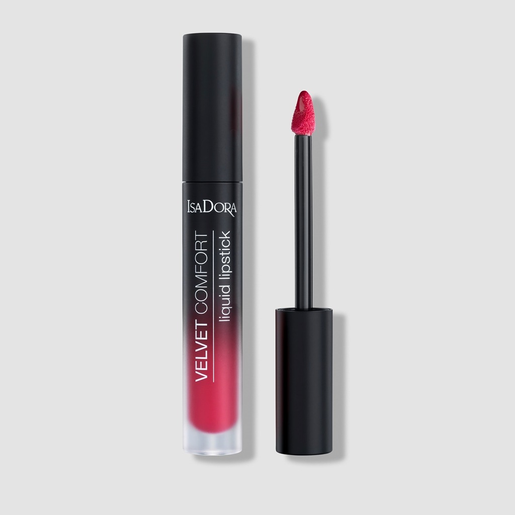IsaDora - Velvet Comfort Liquid Lipstick 60 Raspberry Kiss
