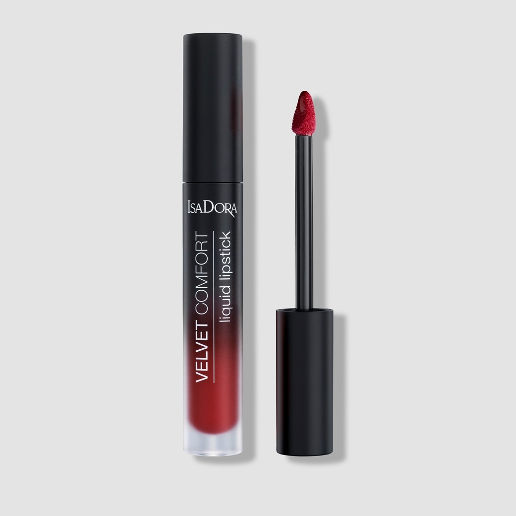 IsaDora - Velvet Comfort Liquid Lipstick 64 Cranberry Love