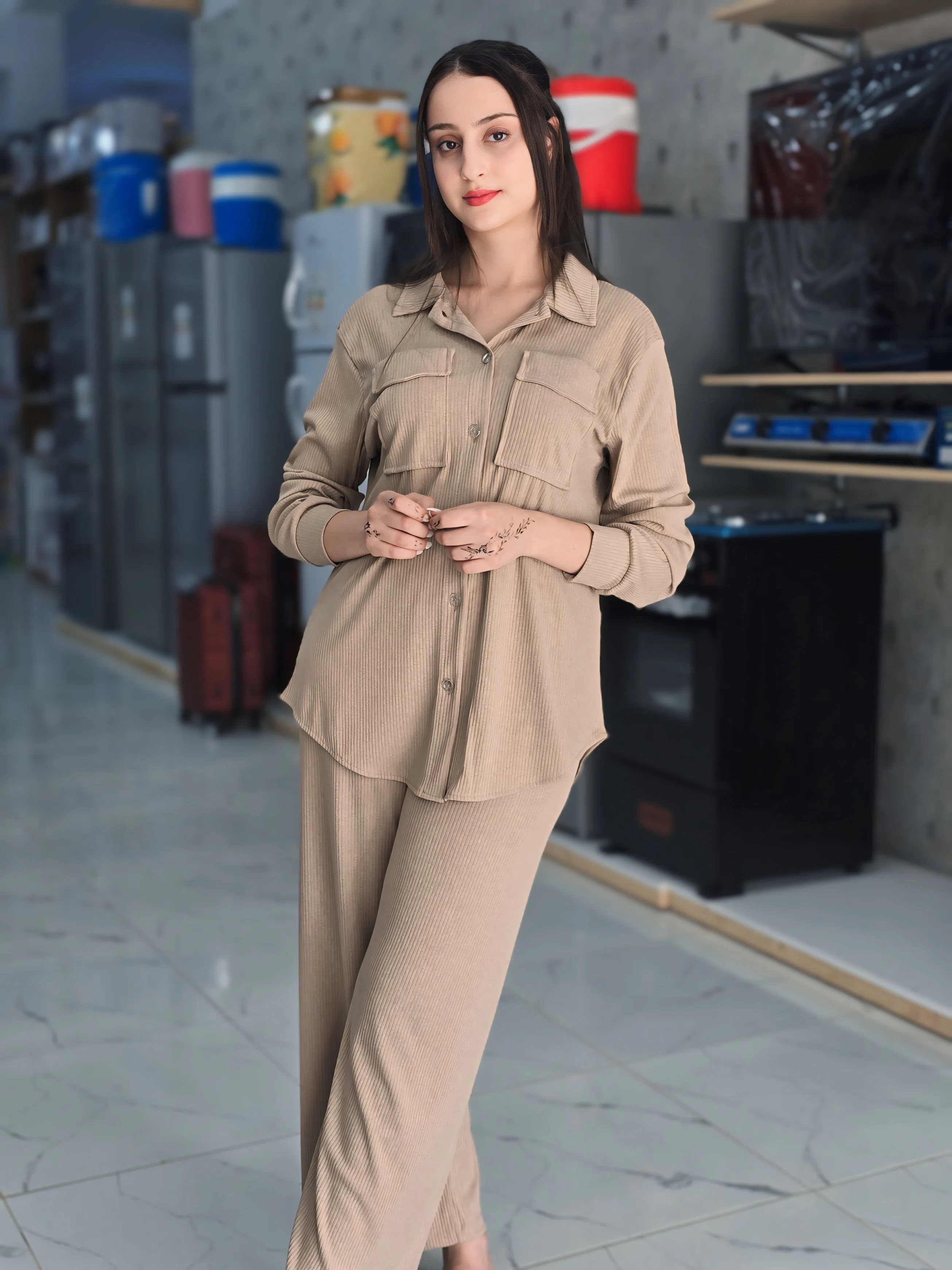 Tenue 2 pièces - Beige