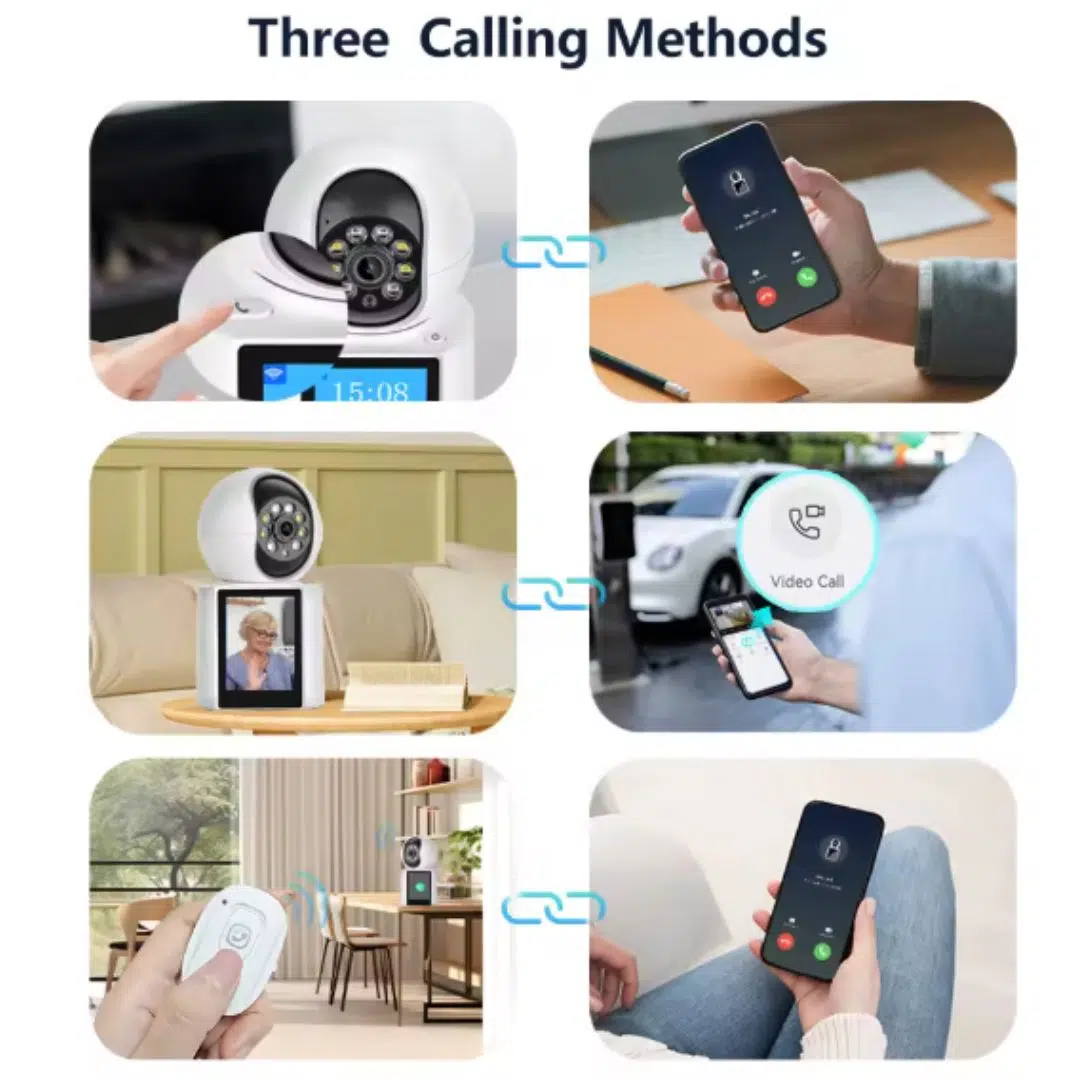 Caméra de surveillance intérieure IP WiFi HD