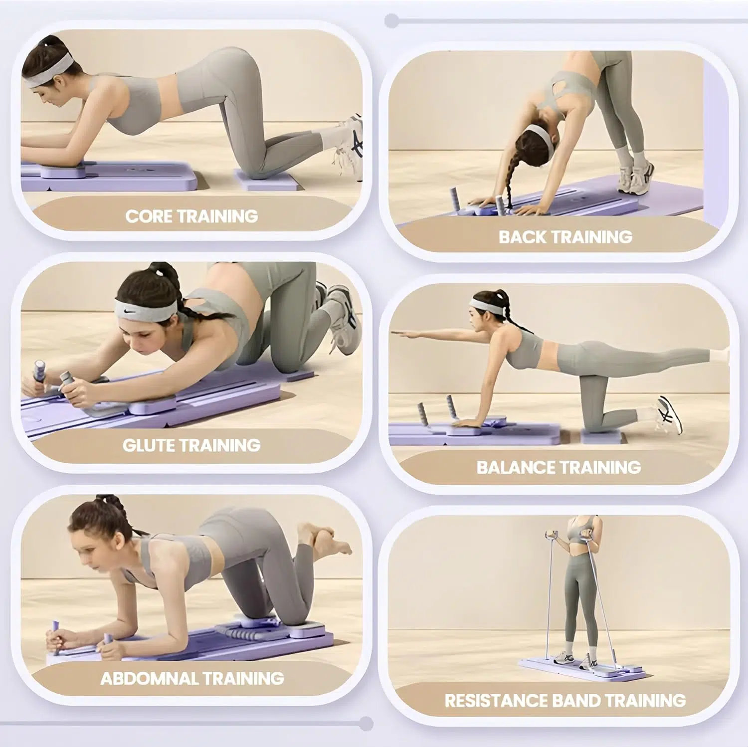 Planche de Pilates Multifonction