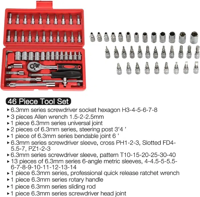 Kit dOutils Sument - 46 pièces
