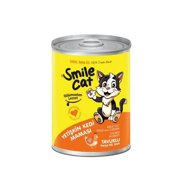 smile adult cat with chicken paté 400g