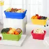 Set de 4 Boîtes Alimentaires Pliables en Silicone